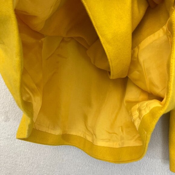 Vintage Yeohlee New York Wool Blazer Jacket Womens Size 6 Yellow USA Old Money - Picture 11 of 16